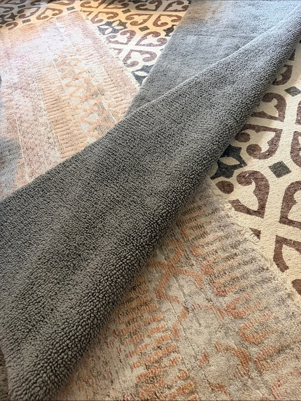 Pottery Barn plush shag